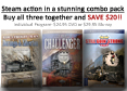 Steam Action Combo 3-DVD Pack
